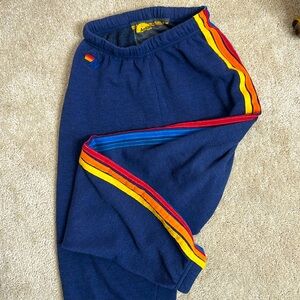 Aviator Nation 5 Stripe Women’s sweatpants small